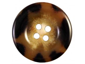 Resin 4-Hole Button Art. 26566, 34mm